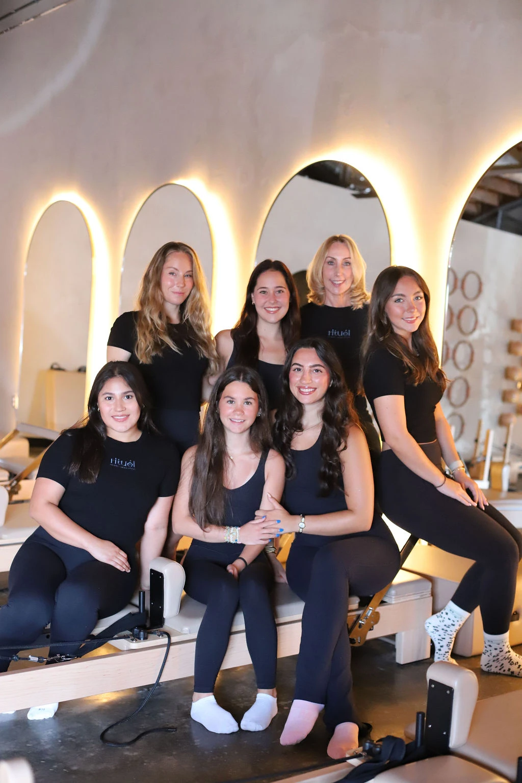 The Rituél team together in the studio